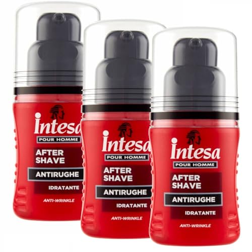 Intesa Pour Homme After Shave Anti-Falten Feuchtigkeitsspendend After Shave Herren 100 ml (3) von Intesa