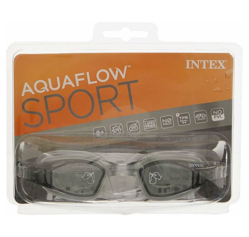 Intex Schwimmbrille Schwimmbrille Free Style Sport Jung +8 Jahre von Intex