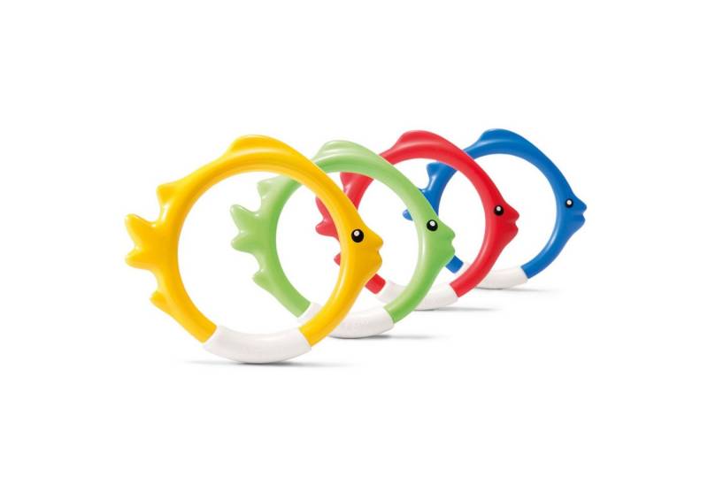 Intex Taucherbrille 55507 Unterwasser-Tauchfische, 4er Set von Intex