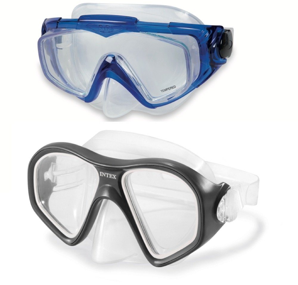 Intex Taucherbrille Tauchermaske Reef Rider Masks ab 14 Jahren zufällige Auswahl 55977 von Intex