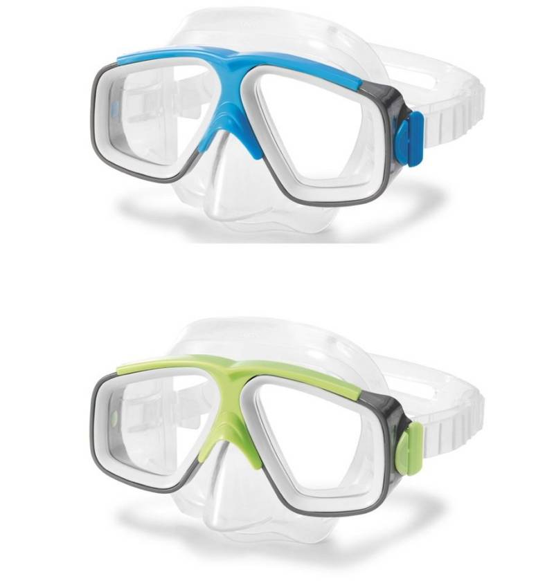 Intex Taucherbrille Tauchermaske Surf Rider Masks ab 8 Jahren zufällige Auswahl 55975 von Intex