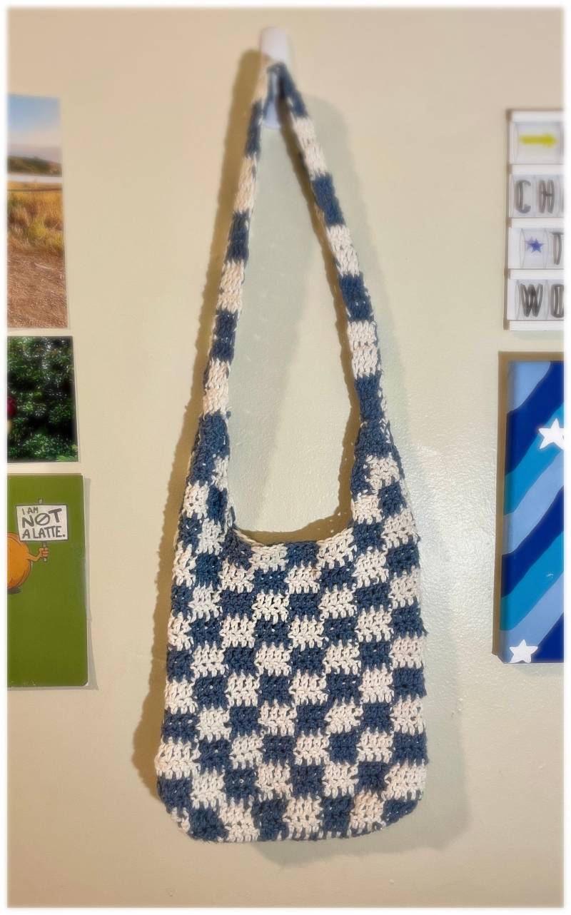Gehäkelte Umhängetasche von IntheLoopCrochetCo