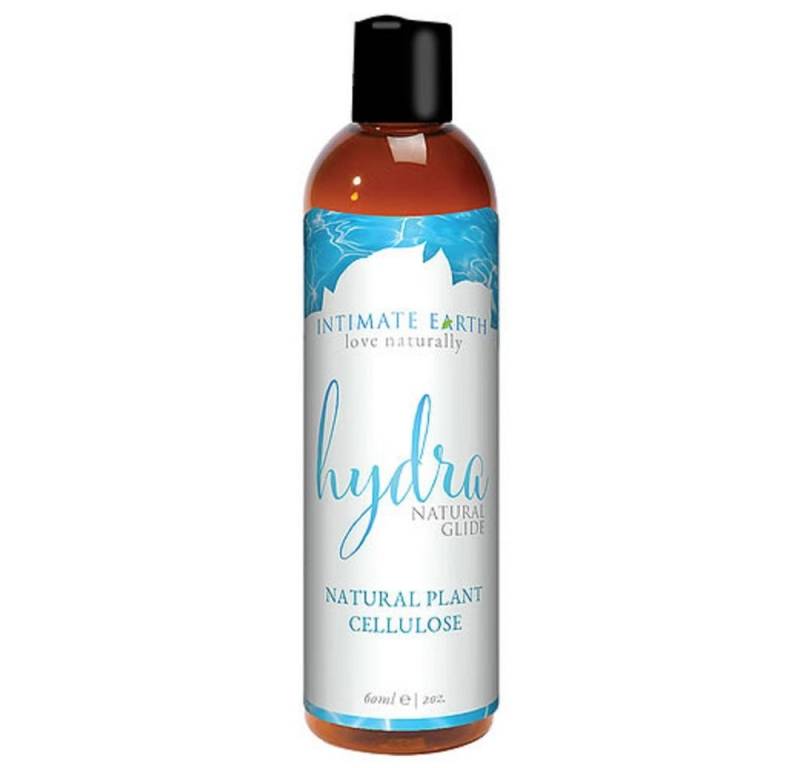 Intimate Earth Gleitgel Hydra (mit Pflanzencellulose), Flasche mit 60ml, 1-tlg., veganes und biologisches Gleitgel - ohne unnötige Zutaten von Intimate Earth