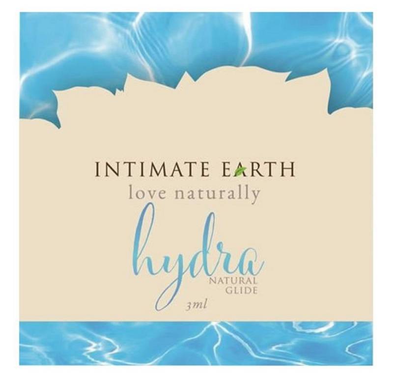 Intimate Earth Gleitgel Hydra (mit Pflanzencellulose), Sachet mit 3ml, 1-tlg., veganes und biologisches Gleitgel - ohne unnötige Zutaten von Intimate Earth