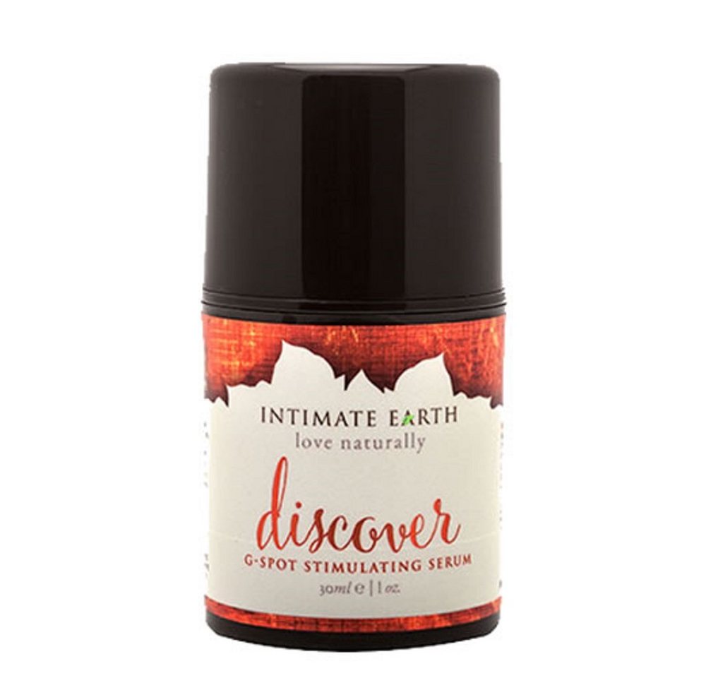 Intimate Earth Stimulationsgel Discover (mit Pfefferminzöl und L-Arginin), Flasche mit 30ml, 1-tlg., veganes und biologisches Stimulationsgel - für den G-Punkt von Intimate Earth