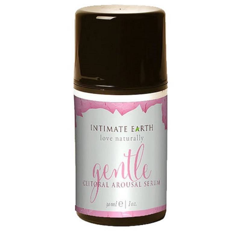 Intimate Earth Stimulationsgel Gentle (mit Pfefferminzöl und L-Arginin), Flasche mit 30ml, 1-tlg., veganes und biologisches Stimulationsgel - für die Klitoris von Intimate Earth