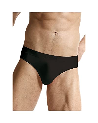 Intimidea 3 Slips für Herren Mikrofaser 300011, Schwarz , Small-Medium von Intimidea