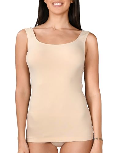 intimidea - DamenTop Empire Mikrofaser 210150, Skin, L/XL von intimidea