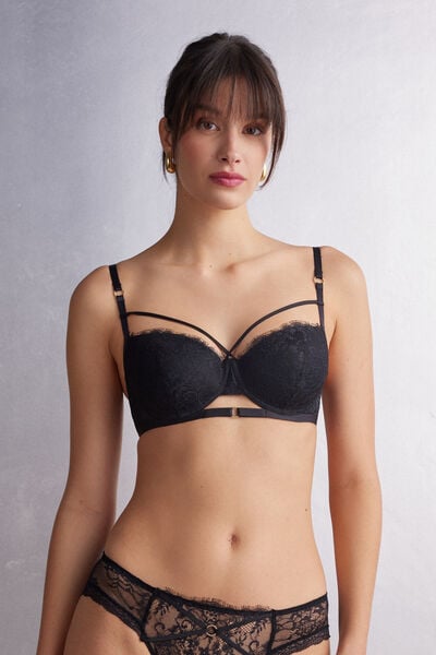 Balconette-bh Sofia Intricate Surface Schwarz von Intimissimi