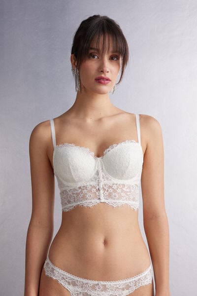 Balconette-bustier Sofia The Most Romantic Season Elfenbein von Intimissimi