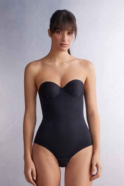 Body Giada Aus Mikrofaser Ultralight Schwarz von Intimissimi