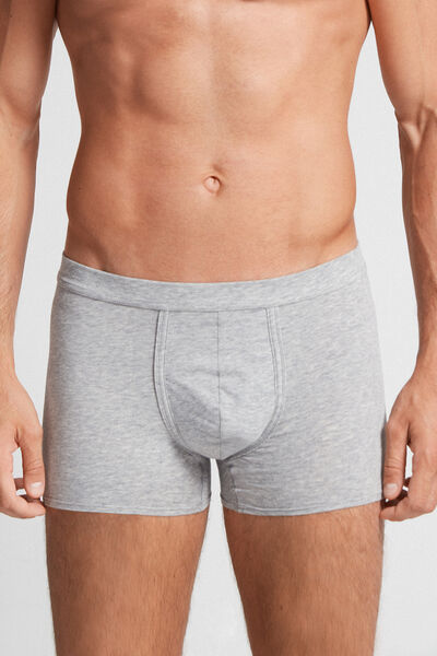 Boxershorts Aus Baumwolle Natural Fresh Grau von Intimissimi