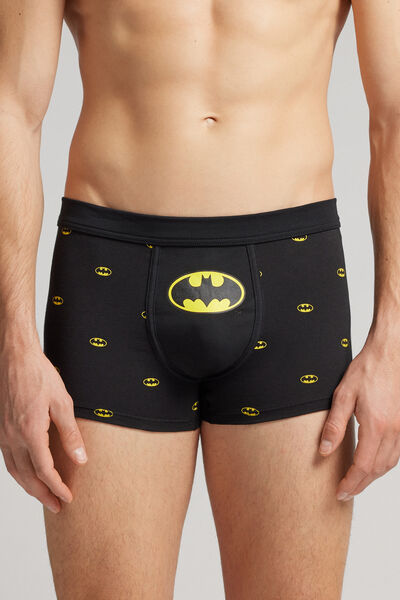 Boxershorts Dc Comics Batman Aus Elastischer Supima®-baumwolle Schwarz von Intimissimi