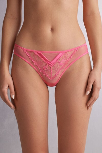 Brazilian-slip Sweet Like Sugar Rosa von Intimissimi