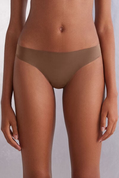 Nahtloser Brasil Slip Aus Mikrofaser Ultralight Natürlich von Intimissimi