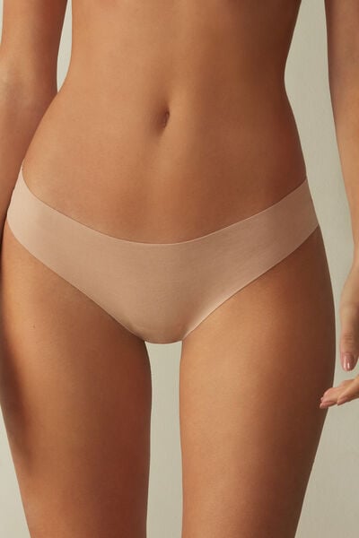 Brazilian-slip Aus Baumwolle Ohne Nähte Natürlich von Intimissimi