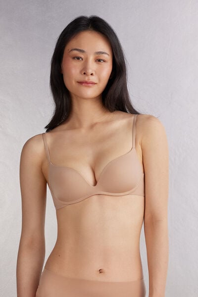 Super-push-up-bh Gioia The Silky Touch Aus Mikrofaser Natürlich von Intimissimi