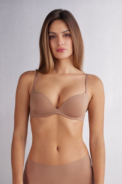 Super-push-up-bh Gioia The Silky Touch Aus Mikrofaser Natürlich von Intimissimi
