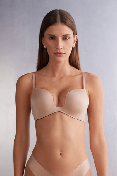 Push-up-bh Monica Aus Mikrofaser Ultralight Natürlich von Intimissimi