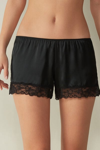 Seidenshorts Schwarz von Intimissimi