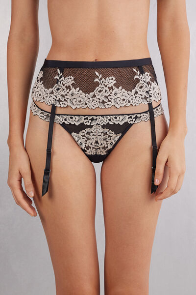 Strumpfhalter Pretty Flowers Multifarben von Intimissimi