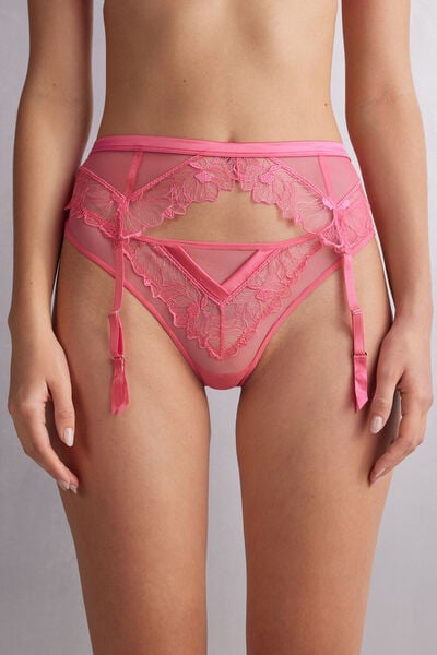 Strumpfhalter Sweet Like Sugar Rosa von Intimissimi