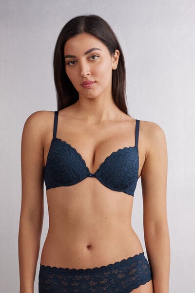 Super-push-up-bh Simona Aus Spitze Blau von Intimissimi