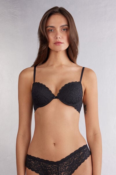 Super-push-up-bh Simona Aus Spitze Schwarz von Intimissimi