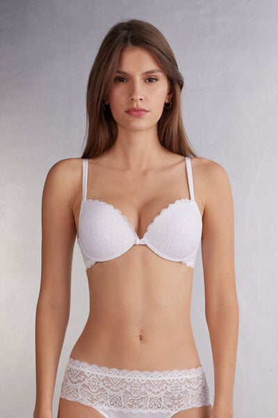 Super-push-up-bh Simona Aus Spitze Weiß von Intimissimi