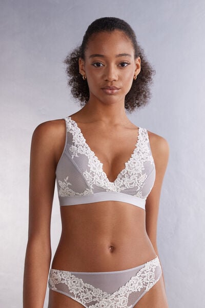 Triangel-bh Lara Pretty Flowers Weiß von Intimissimi