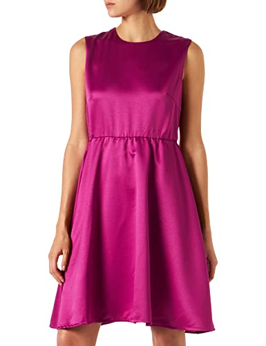 Intimuse Damen, ärmelloses Cocktail Kleid, Violett (Fuchsia 057), 40 von iNTiMUSe