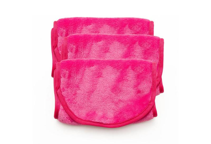 Intirilife Gesichtsreinigungstücher, 3-tlg., Abschminktücher Set Mikrofaser Abschminkpads für Gesicht 40.5 x 17 cm von Intirilife