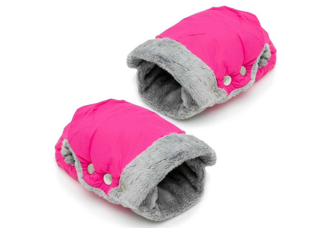 Intirilife Handwärmer, Handwärmer Handschuhe mit Fleece für Buggy Kinderwagen Universalgröße von Intirilife