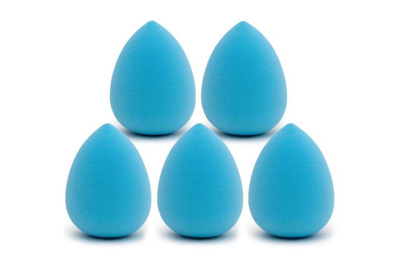 Intirilife Make-up Schwamm, Set, 5 tlg., 5er Set Schmink Schwämmchen Makeup Sponge Weicher Beauty Blender von Intirilife