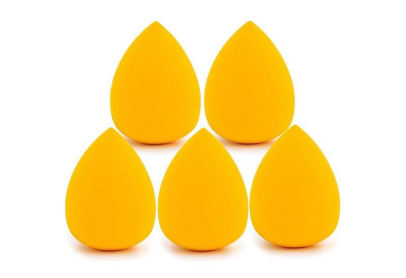 Intirilife Make-up Schwamm, Set, 5 tlg., 5er Set Schmink Schwämmchen Makeup Sponge Weicher Beauty Blender von Intirilife