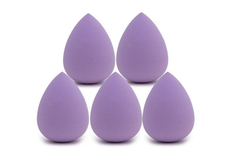 Intirilife Make-up Schwamm, Set, 5 tlg., 5x Make-up Schwamm, 5er Set Schmink Schwämmchen Makeup Sponge Weicher Beauty Blender von Intirilife