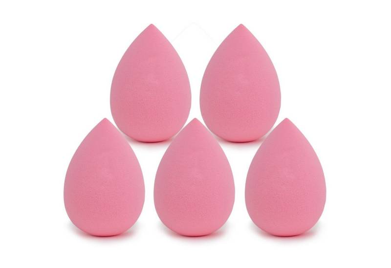 Intirilife Make-up Schwamm, Set, 5 tlg., 5x Make-up Schwamm, 5er Set Schmink Schwämmchen Makeup Sponge Weicher Beauty Blender von Intirilife