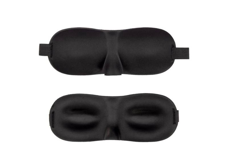 Intirilife Schlafmaske, 1-tlg., Augenmaske - Ergonomisch Vorgeformte Unisex Schlafmaske von Intirilife