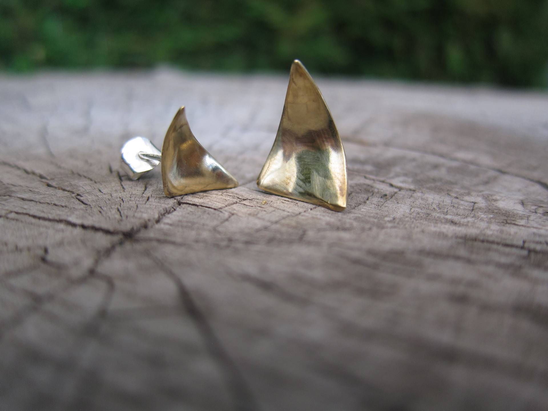 Hergestellt Im Raum Messing Schrott Ohrringe von IntoTheTreetops