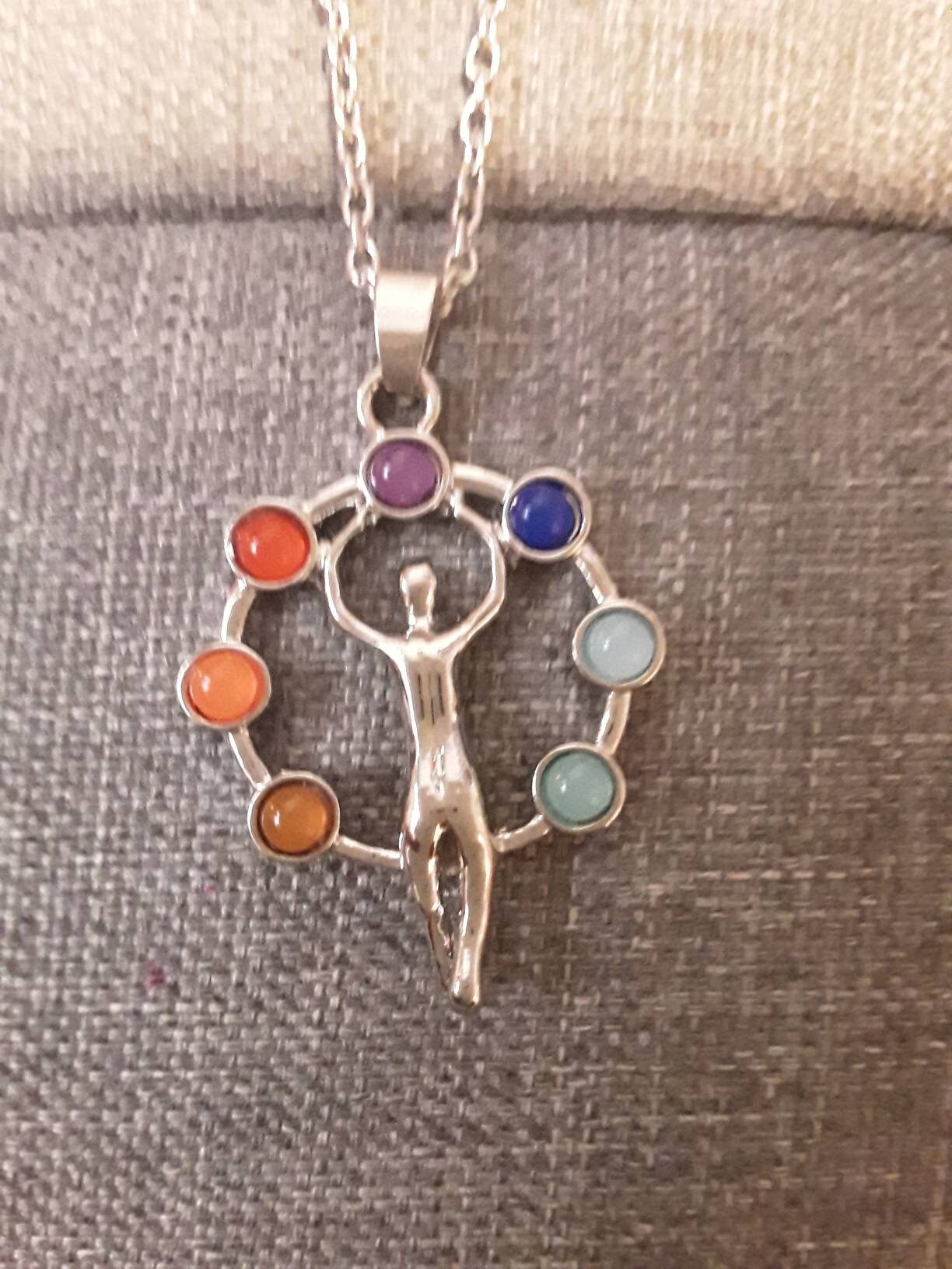 Göttin-Chakra-Heilung-Anhänger Göttin-Chakra-Heilung-Anhänger von IntrepidGiftShop