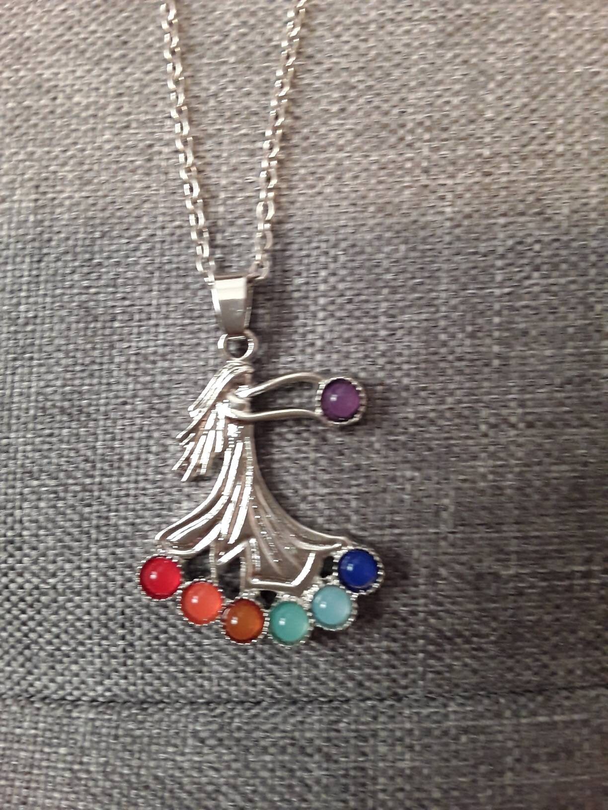 Göttin Chakra Heilung Halskette Göttin Chakra Heilung Halskette von IntrepidGiftShop