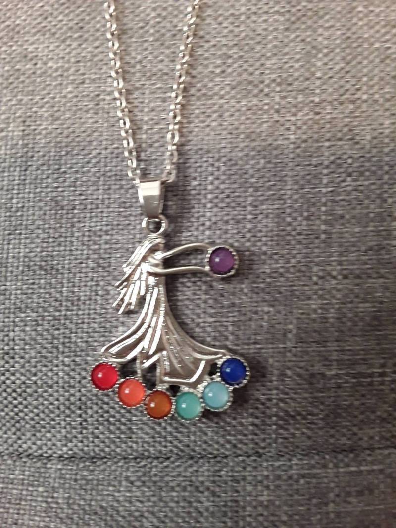 Göttin Chakra Heilung Halskette Göttin Chakra Heilung Halskette von IntrepidGiftShop