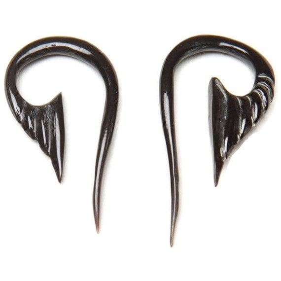 Horn Ohrringe 10Ga | 2 Mm, 8Ga | 3 Mm Zum Verkauf von Intrepidjewelry