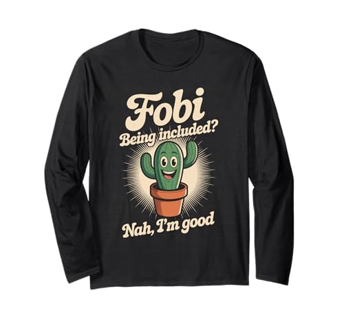 Lustiger Kaktus Spruch Nah I'm Good Introvertiert Humor Frauen Männer Langarmshirt Lustiger Kaktus Spruch Nah I'm Good Introvertiert Humor Frauen Männer Langarmshirt von Introvert Meme Lovers Plant Desert Succulent Fans