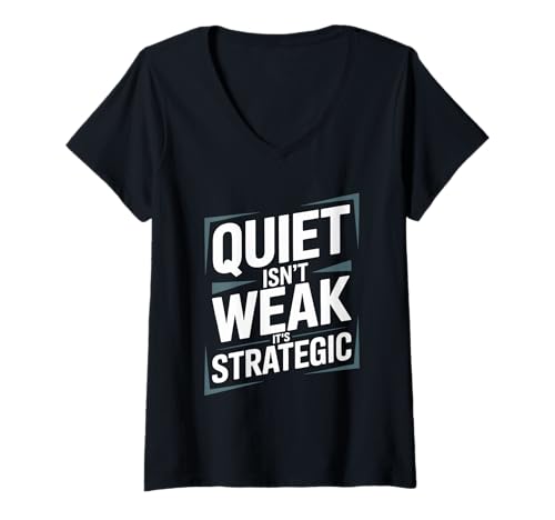 Damen Hintergrundcharakter Energie Just Here for the Plot NPC T-Shirt mit V-Ausschnitt Damen Hintergrundcharakter Energie Just Here for the Plot NPC T-Shirt mit V-Ausschnitt von Introvert Neurodivergent Identity Subtle Vibe