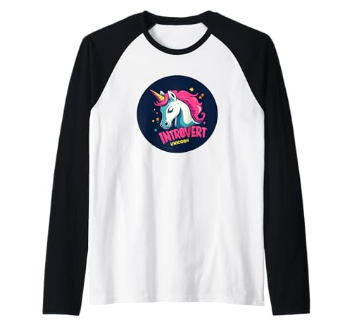 Cooles Einhorn Kostüm für Introvertierte Jungen und Mädchen Raglan Cooles Einhorn Kostüm für Introvertierte Jungen und Mädchen Raglan von Introvert Unicorn