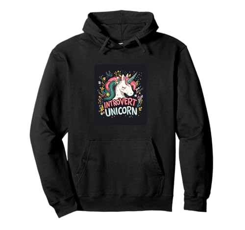 Lustiges Introvertiertes Einhorn-Kostüm für Erwachsene und Kinder Pullover Hoodie Lustiges Introvertiertes Einhorn-Kostüm für Erwachsene und Kinder Pullover Hoodie von Introvert Unicorn