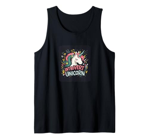 Lustiges Introvertiertes Einhorn-Kostüm für Erwachsene und Kinder Tank Top Lustiges Introvertiertes Einhorn-Kostüm für Erwachsene und Kinder Tank Top von Introvert Unicorn