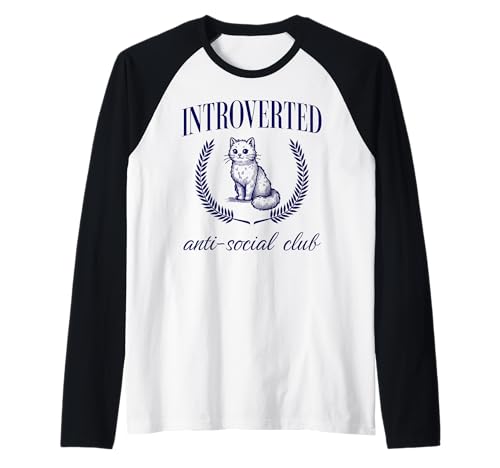 Introverted Anti Social Club Raglan Introverted Anti Social Club Raglan von Introverted Anti Social Club Wear