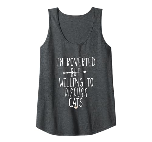 Damen Introverted But Willing To Discuss Cats Tank Top Damen Introverted But Willing To Discuss Cats Tank Top von Introverted But Willing To Discuss Cat Funny Ideas